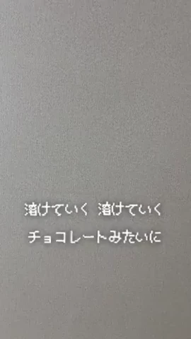 終盤に複数行の歌詞が読みやすく表示されるTikTokエフェクト画面